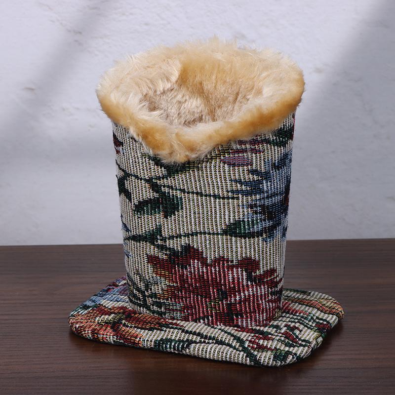 Leder Brillenhalter Weiches Plüschfutter Sonnenbrillenständer Modischer Brillen Organizer Aufbewahrung Brillenbehälter