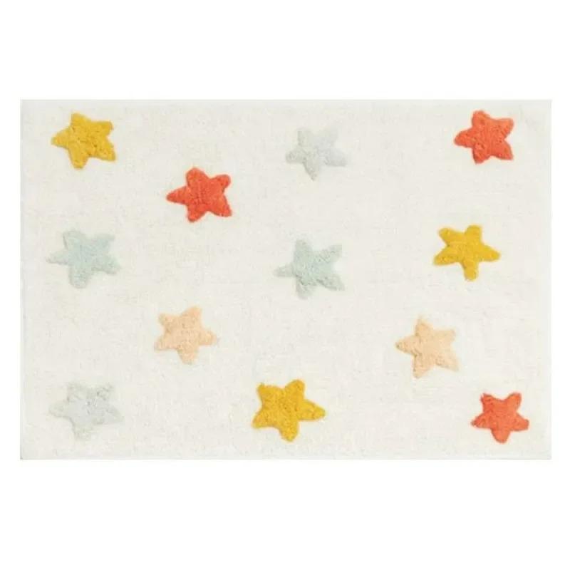 Cute Cartoon Baby Crawling Mat Rectangle Home Carpet for Living Room Bedroom Decor Non Slip Rug Indoor Outdoor Decorative Rugs