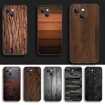 Wood Pattern Grain Phone Case Cover Coque For Iphone Xiaomi Mi Samsung Galaxy Redmi Note A S 11 12 13 14 15 22 23 24 5G Pro Plus Max Fe Ultra