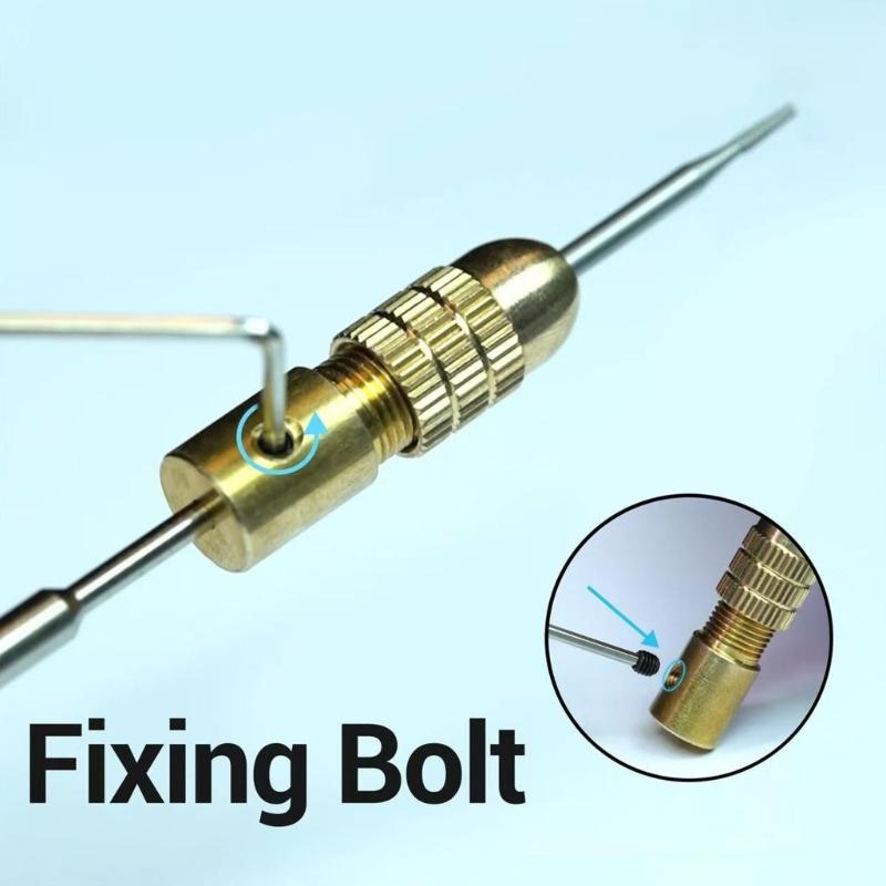 Damaged Screw Removal Tool Extractor Drill Set with Alloy Steel Extractor Bit, Metal Holder, Compactly Build for Home Repair and Maintenance Work