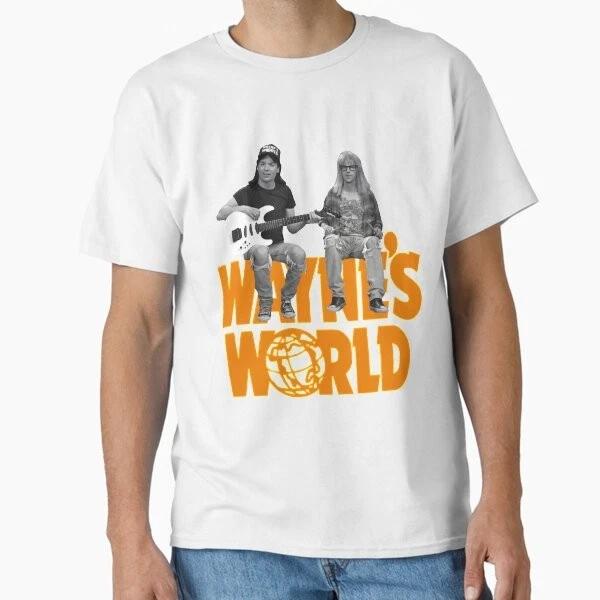 WayneS World Party On Classic 76 Classic TShir Made In UsaAus TShirt S2xl S