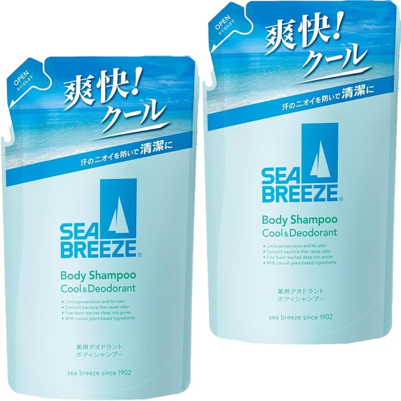 

Body Shampoo Cool & Deodorant f Refill 330mL x 2 Set