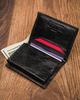 Small Leather Wallet with RFID Protection Stop - Always Wild