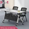 Folding Movable Office & Training Table with Wheels