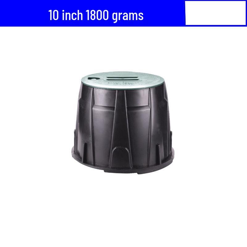 PE Water Valve Box for Landscaping: Engineering Plastic Underground Solenoid Valve Box in 6, 10, 12, and 14 inches.