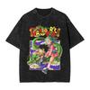 DragonBall Z Goku Printed Tshirt Mens and Womens Washed Tshirt High Quality Vintage Cotton Tshirt Harajuku YK Tops