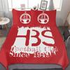Hapoel Beer Sheva Bedding Set,Duvet Cover Comforter Bed Set Quilt Cover Pillowcase,King Queen Twin Size Boys Girls Adultse