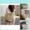 Chic And Trendy Woven Tote Bag For Women 2024 Summer Fashionable Shoulder Bag