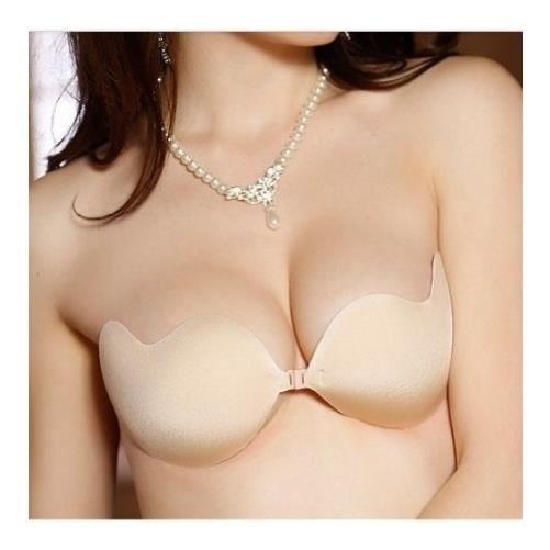 

Soutien-Gorge Push-Up Auto-Adhésif - V - Bonnet A - Silicone Épais - Invisible - Réutilisable