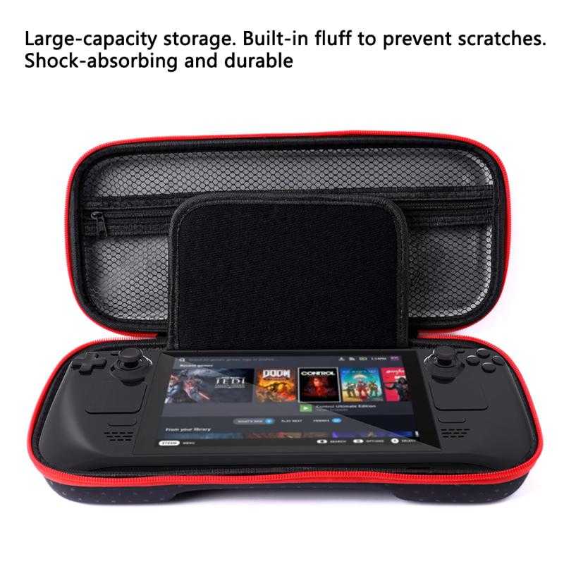 Portable Storage Bag Handheld Travel Hard Box Handbag Compatible For Steam Deck Game Console