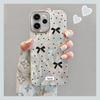 Applicable to opporeno15pro mobile phone case anti-drop belt hanging chain OPPOreno15 niche set polka dot bow