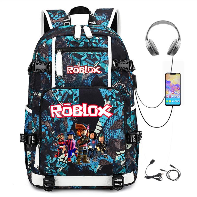 Hot Selling Game-Themed Outdoor Travel Bag Large Capacity with USB Hiking Backpack