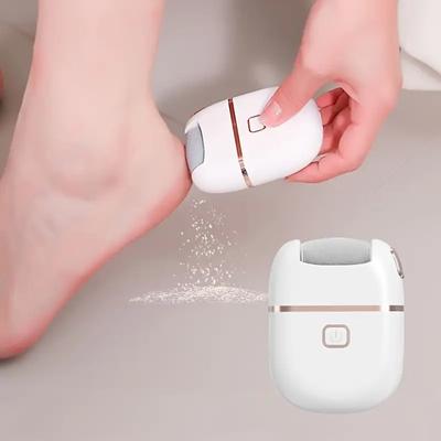 1pc Rechargeable Electric Foot Grinder - Three Replaceable Grinding Heads, Thickness Grinding Heads For Thick Leather Polishing, USB Charging