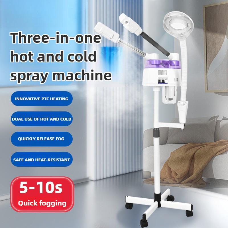Professional Moisturizing Spray Face Beauty Instrument Beauty Salon Cold And Hot Sprayer Double Tube Facial Steamer