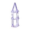 Wall Mounted Ball Storage Hanging Bag Large Capacity 3/4 Layers Basketball Storage Bag Foldable Durable