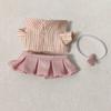 Shirt Doll Clothes Outfit Skirt Doll Dress Up Set 10cm Cotton Doll Clothes  Doll Accessories