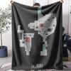 C-Counter Strike CS Go Throw Summer Lightweight Flannel Blanket Soft Breathable AC Throw for Sofa Bed Travel Cozy Nap