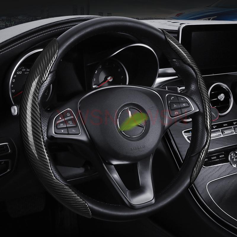Micro Fiber Leather Steering Wheel Cover for INFINITI FX35 ESQ EX25 JX35 M25 M35 QX50 QX56 Q50 QX60 QX70 Q60 G35 Car Accessories
