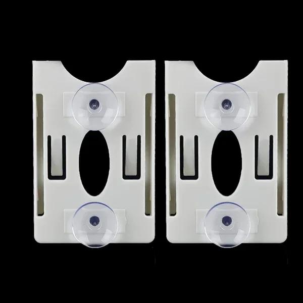 Car Card Sleeve Parking Ticket Suction Cup Clip Holder Auto Fastener Windscreen Park Card Organizer Stickers ID IC Clip Covers