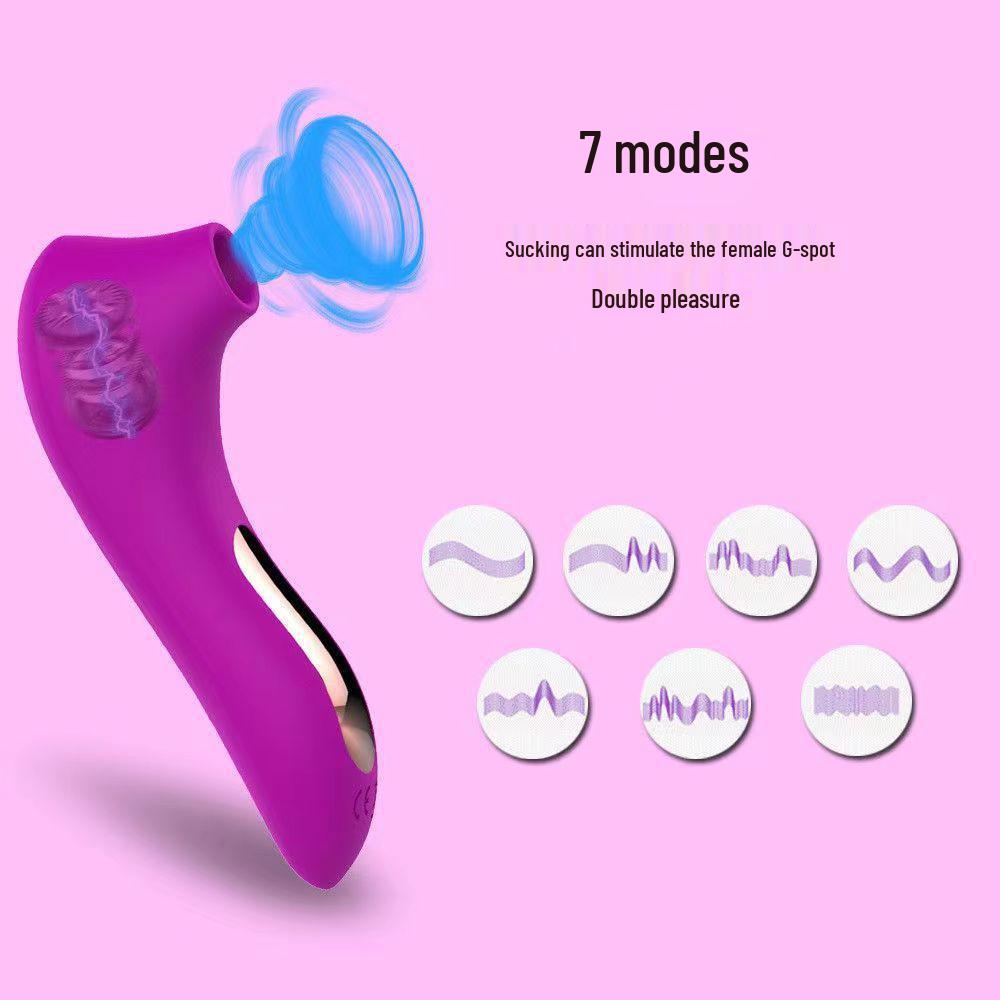Mini-Saugbecher-Zauberstab-Vibrator für Frauen mit 10 Frequenzen für Vorspiel und Orgasmus