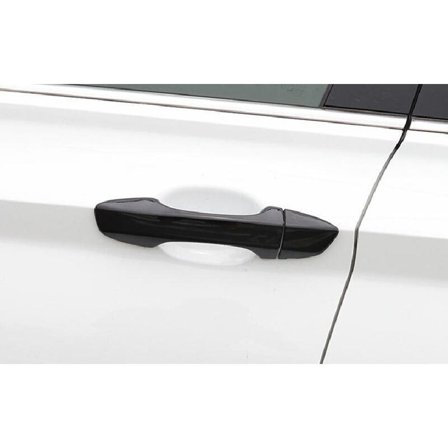 Exterior Outside Door Handle Trim For Volkswagen Jetta Mk7 2019-2023 ABS Black