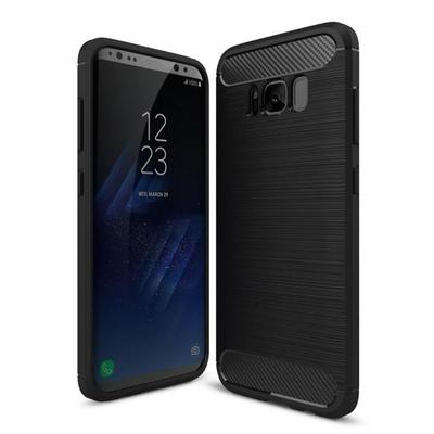 Hülle - Samsung - Galaxy S8+ Plus - Kohlefaser - Flexibel - Stoßschutz