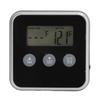 Food Grill Thermometer LCD Display Long Probe 2 Units Digital Meat Thermometer Timer for Kichen