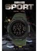 Sanda Luminous Waterproof Sport Wristwatch - Fashionable, Simple, Versatile, and Perfect for Students.