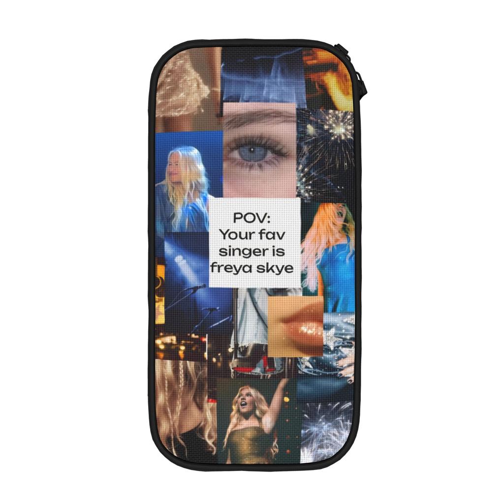 Freya Skye Stars Align Tour 2026 Pen Box Double Layer Large Capacity Kids  Pencil Box Amazing Gift