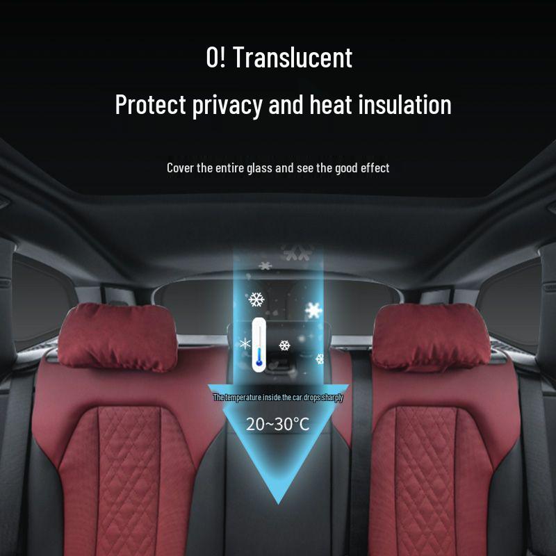 Tesla Model/Y Six-Seater Front Windshield Sunshade & Privacy Blackout