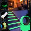 Self-adhesive Luminous Safety Tape, DIY Decorative Glowing Tape, Stage Stair Safety Warning Tape Green Fluorescent Warning Tape