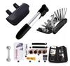 Mountain Bike Repair Tool Kit: Tire Patching, Pump, Wrench & Combination Tool Set
