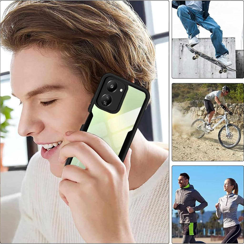 Liquid Silicone 360 Degree Hybrid Case for  Xiaomi Redmi 13C 4G 9C 10A 10C 10 2022 12C 12 4G Protect Shockproof Full Protection Cover