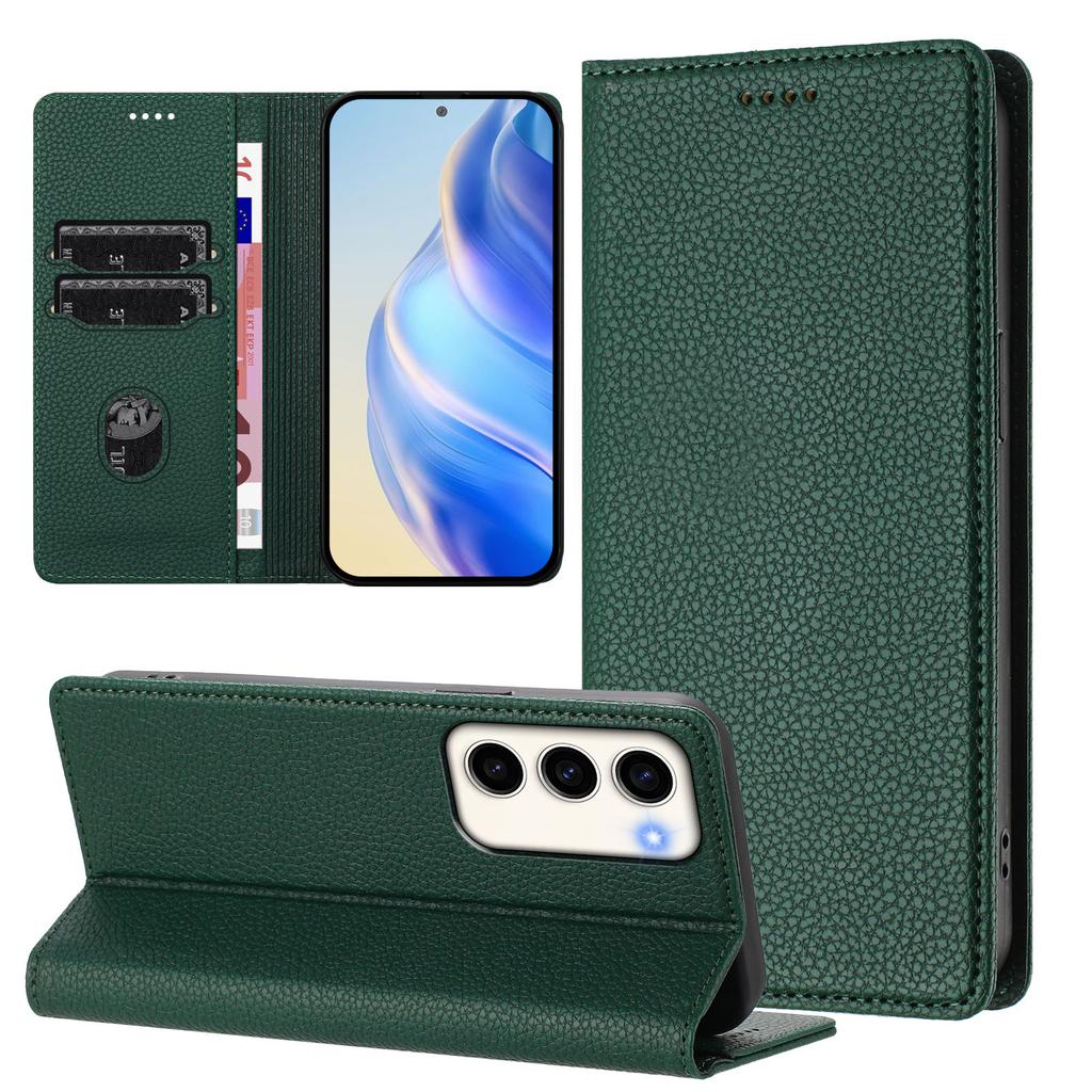 Etui z magnetycznym zamknięciem i miejscem na karty do Samsung Galaxy S23 S22 S21 S20 Ultra S10e S10 S9 S8 S7 S6 Edge Pokrowiec Ochronny