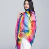 Extra Large Korean Style Chiffon Scarf - Versatile Beach Towel and Sun Protection Shawl for Women
