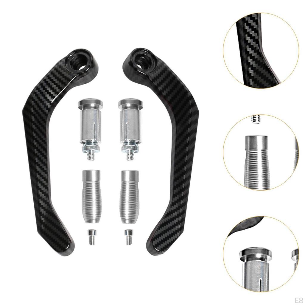 2 stück Motorrad Bremse Kupplung Hebel Hand Guards Griff Schutz Grip Aluminium Legierung Universal