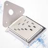 Vaguelly Triangle Tailpiece for Mandolin and Guitar, Metal Tailpiece, Mandolin Parts, Silver