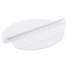 VEVOR Plastic Table Cover, 48 x 48 Inch 2.0 mm Thick Clear Table Protector, Round PVC Desk Mat, Waterproof & Easy Cleaning Desk Pad Tablecloth