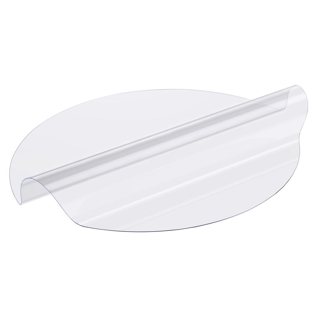 VEVOR Plastic Table Cover, 48 x 48 Inch 2.0 mm Thick Clear Table Protector, Round PVC Desk Mat, Waterproof & Easy Cleaning Desk Pad Tablecloth