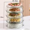 ZISIZ Multi-Layer Transparent Kitchen Food Cover