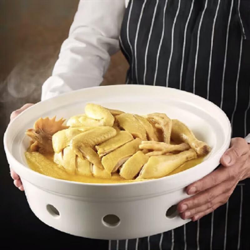 Huaihuang Ceramic Dry Pot Warming Plate Set