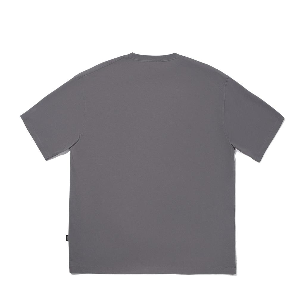 Li Ning Trendy Sports Series Solid Color Round Neck Comfortable Breathable Versatile Casual Short Sleeve T-Shirt Unisex Tops Light-Gray AHSV621-2