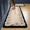 Carpet for Kitchen Floor Mat Waterproof PVC Long Foot Mats Leather Oil-proof Home Decoration Rug Pvc
