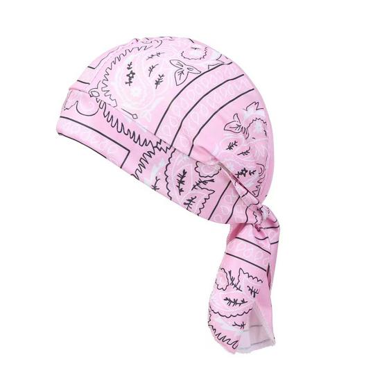 Kühlendes Paisley Passform Verstellbares Muster Elastischer Turban Hut Bänder Kopftuch Hut Atmungsaktiv