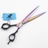 8.0 Inch, High-end, Black Handle, Colored Pet Scissors, Pet Grooming Scissors, Straight Scissors