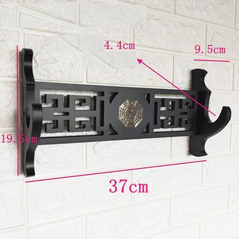 1/2/3/4 Tiers Sword Holder Classical Hollow Out Flute Storage Rack Wall Mounted Japanese Katana Sword Knife Display Holder