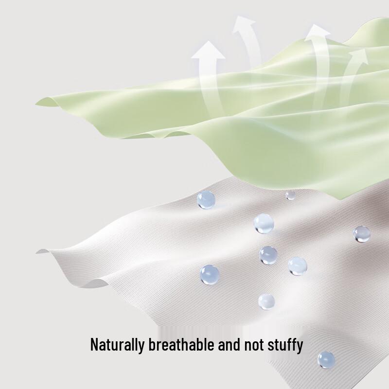 Youkeshu Women's 5A Antibacterial Seamless Cotton Briefs