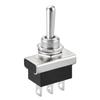 Heschen Metal Toggle switch Flick Flip, KN3D-103, 12V 25A, SPDT, ON/OFF/ON, 3 Positon, 3 Pin, for Car Dash Light