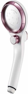 SANEI Adjustable Shower Force Adjustment and Temporary Water Stop At Water Saving Pink Gold Head, Hand, Effect, PS3032-80XA-PGP
