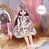 12 Inch 30 CM Bjd Anime Doll With Clothes Kids Girls 4 To 16 Years Dollhouse Accessories Skirt Hat Headdress Dress Up DIY Toys